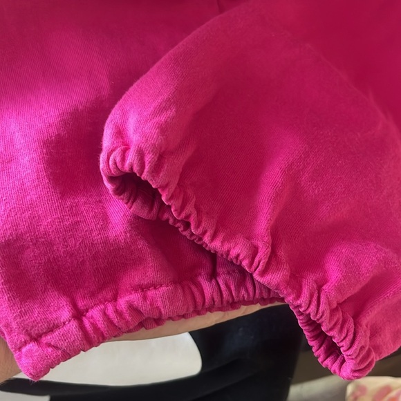 Twisted Heart Bling Y2K VTG Hot Pink Zip Up Hoodie - Picture 14 of 16